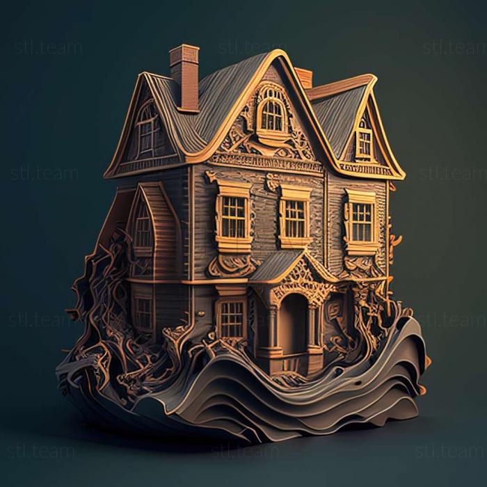 3D model House Flipper game (STL)